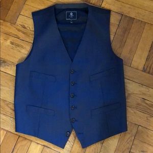 J. Crew Thompson suit vest, navy